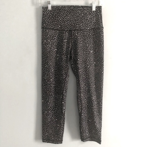 Slinkii Limited Edition 'Palmetto' High Rise Active Leggings Black White L - Picture 2 of 12